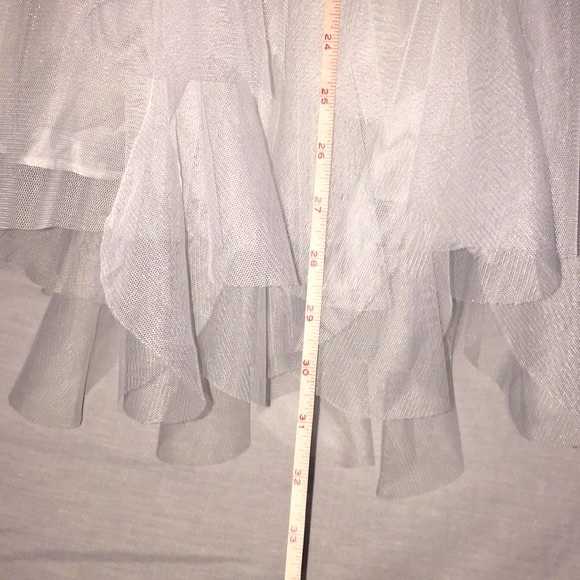 BONNIE JEAN TULLE & SATIN DRESS WITH BOLERO JACKET & RHINESTONE CLASP - Picture 12 of 13